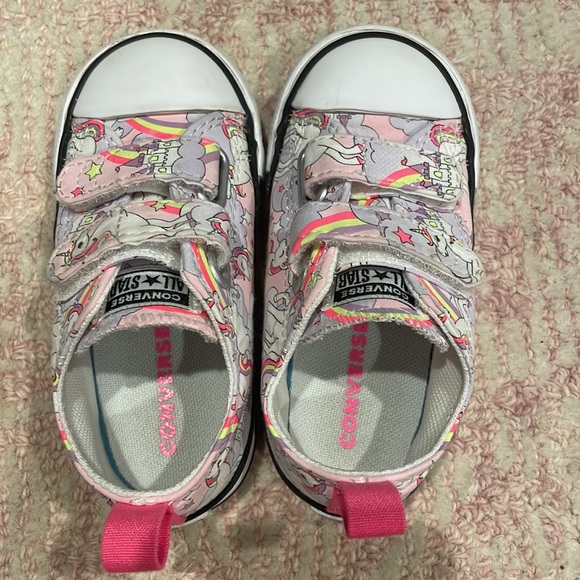 Converse unicorn shoes girls size 7 - Picture 4 of 8
